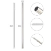 Amazon 304 stainless steel straws 40oz large-capacity car ice cup milk tea drink straws extended by 300mm Specification image